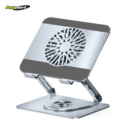 애니포트 AP-NT1 360도 회전형 탈부착 쿨러 노트북 거치대