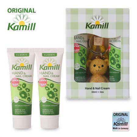 카밀 핸드크림 30ml 2p 베어키링 기프트 세트