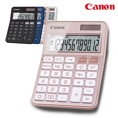 [베스트] 캐논)계산기(KS-125T/핑크/12자리)